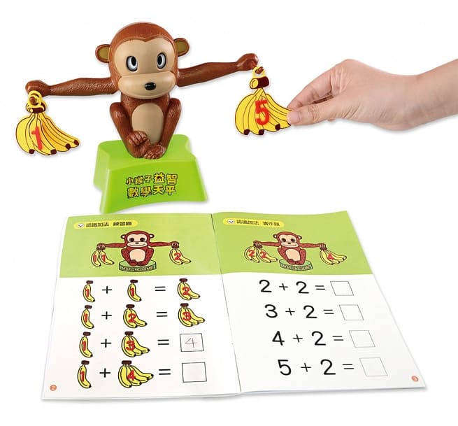 小猴子益智數學天平